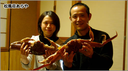 越前がに(越前かに)料理 ご宿泊