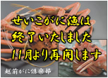 越前がにお歳暮セット